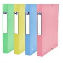 Herlitz Herlitz: Top File füzetbox (karton) A4 40mm vegyes pasztell színek (00142375)