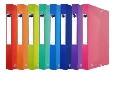 Herlitz Herlitz: Oxford Urban füzetbox A4 PP 40 mm vegyes színek (00146995)