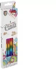  Szivárványceruza (6 db) + hegyező (11870)