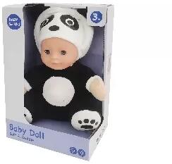  Zenélő, világító altató panda baba, 25 cm (08509)