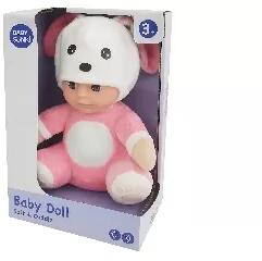  Zenélő, világító altató nyuszi baba, 25 cm (08508)