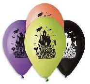 Corwell Corwell: Léggömb, 30 cm, "Halloween Kastély (11-PRINTHALLOWEENKASTELY)