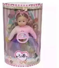 DIMIAN Dimian: Bambolina: Molly, magyarul beszélő játékbaba unikornis szarvval - 40 cm (BD1221S-50SHU)