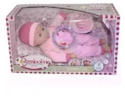 DIMIAN Dimian: Bambolina: Magyarul beszélő játékbaba előkével - 40 cm (BD310NHU)