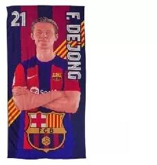 Phi Phi: FC Barcelona: Strandtörülköző De Jong, mikroszálas - 100 x 180 cm (120009)
