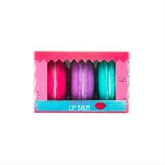 Canenco Canenco: Canenco Create It! Ajakbalzsam macaronban, 3 db (84844)