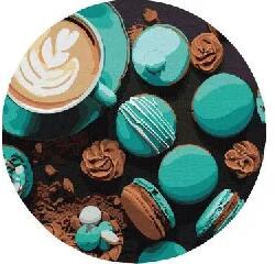 Ideyka Ideyka: Ideyka: Festés számok szerint, Csokoládé pillanat - 39 cm (KHO-R1013)