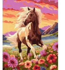 Ideyka Ideyka: Ideyka: Festés számok szerint, Kecses paripa - 40 x 50 cm (KHO6584)