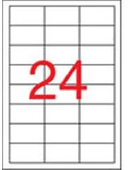 APLI Apli: Etikett, univerzális, 64, 6x33, 8 mm, APLI, 2400 etikett/csomag (1263/3131)
