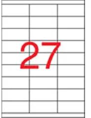 APLI Apli: Etikett, univerzális, 70x30 mm, APLI, 2700 etikett/csomag (1271/3133)