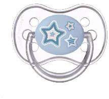 Canpol Central Europe, S. r. o Canpol Central Europe, S. r. o. : Canpol babies Szilikon szimmetrikus cumi, 18hó+, NEWBORN BABY - kék (22/582_BLU)