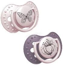 Canpol Central Europe, S. r. o Canpol Central Europe, S. r. o. : LOVI Dinamikus nyugtató cumi Botanic 6-18hó 2db lány (22/871GIRL)