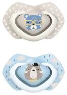 Canpol Central Europe, S. r. o Canpol Central Europe, S. r. o. : Canpol babies Szilikon szimmetrikus cumi, Light touch, BONJOUR PARIS, 6-18hó, 2db - kék (22/648_BLU)