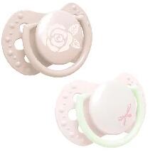 Canpol Central Europe, S. r. o Canpol Central Europe, S. r. o. : LOVI Mini szilikon dinamikus cumi BABY SHOWER 0-2hó 2db lány (22/900GIRL)