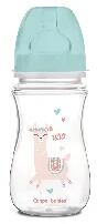 Canpol Central Europe, S. r. o Canpol Central Europe, S. r. o. : Canpol babies Anti-kólikás cumisüveg, EasyStart, EXOTIC ANIMALS, 240 ml - zöld (35/221_GRE)