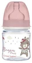 Canpol Central Europe, S. r. o Canpol Central Europe, S. r. o. : Canpol babies Anti-kólikás cumisüveg, Easy Start, 120 ml, BONJOUR PARIS - pink (35/231_PIN)