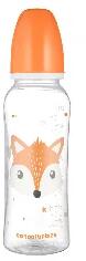 Canpol Central Europe, S. r. o Canpol Central Europe, S. r. o. : Canpol babies Keskeny nyakú cumisüveg, CUTE ANIMALS, 250 ml - róka (11/841_ORA)
