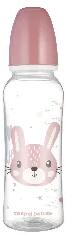 Canpol Central Europe, S. r. o Canpol Central Europe, S. r. o. : Canpol babies Keskeny nyakú cumisüveg, CUTE ANIMALS, 250 ml - nyuszi (11/841_PIN)