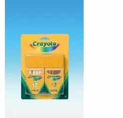 Crayola Crayola: 2x12 db táblakréta, törlővel (98268)