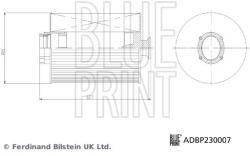 BLUE PRINT filtru combustibil BLUE PRINT ADBP230007 (ADBP230007)