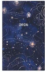 TopTimer Naptár, tervező, A5, heti, keskeny, TOPTIMER, "Joy", galaxis (NKJ018GU) - jatekotthon