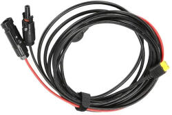 ECOFLOW MC4-XT60 Kábel napelemekhez (5 m) (LXT60IF+MC4-5m) - blacktip