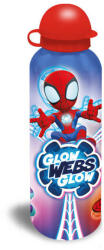 Pókember Glow Web alumínium kulacs ívókupakkal 500 ml (EWA50096SPB) - nasivegyi