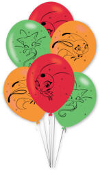  Katicabogár és Fekete macska kalandjai Kwami léggömb, lufi 6 db-os 11 inch (27, 5 cm) (DPA9917072) - nasivegyi