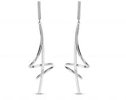  Victoria Ezüst színű fülbevaló (VBKAB67600) - nasivegyi