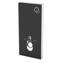 Slovarm Fal elé építhető wc tartály kerettel, fali WC-hez fekete 672356 (672356)