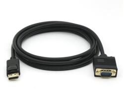 Equip Kábel - 119338 (DisplayPort to VGA, apa/apa, 2m) (119338)