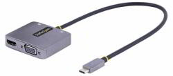 StarTech - USB C videó adapter - 122-USBC-HDMI-4K-VGA (122-USBC-HDMI-4K-VGA)