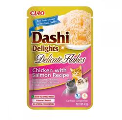 Inaba Foods Ciao Dashi Delights Delicate Flakes Reteta Cu Pui Si Somon, 40 g