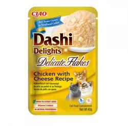 Inaba Foods Ciao Dashi Delights Delicate Flakes Reteta Cu Pui Si Branza, 40 g