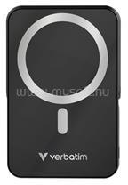 Verbatim 32264 Charge n Go 10000mAh vezeték nélküli kitámasztható mágneses powerbank (fekete) (VERBATIM_32264) (VERBATIM_32264)