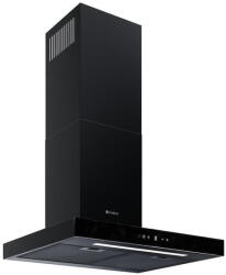 GLOBALO Hota de perete GLOBALO LONATIO 60.1, clasa energetica B, iluminare LED, 48 cm latime, 60 cm lungime, control touch screen, interval de viteza 3 si boost, Putere absortie 593 mc/h, Neagra (LONATIO_60_1 Hota