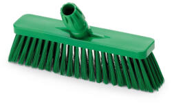 IGEAX élelmiszeripari tolóseprű, partvis fej, 30 cm, 0, 5mm közepes sörtével, zöld (DA503XSZAD1038GM)