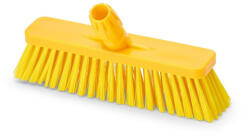 IGEAX élelmiszeripari tolóseprű, partvis fej, 30 cm, 0, 5mm közepes sörtével, sárga (DA503XSZAD1038YM)