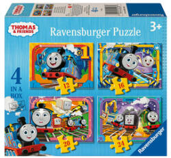 Ravensburger Puzzle 4in1 - Thomas és barátai (12004108)
