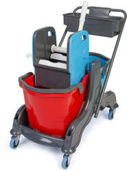 Hercules Herkules Takarító kocsi műanyag, 2x25l-es a vödör (DA503XSZADHCK714)