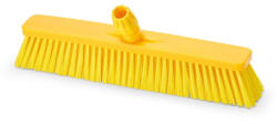 IGEAX élelmiszeripari tolóseprű, partvis fej, 45cm, 0, 75mm kemény sörtével, sárga (DA503XSZAD1009YT)