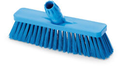 IGEAX élelmiszeripari tolóseprű, partvis fej, 30 cm, 0, 3mm puha sörtével, kék (DA503XSZAD1038BS)