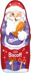 Milka tejcsokoládé mikulás 95g karamellizált Lotus Biscoff keksszel