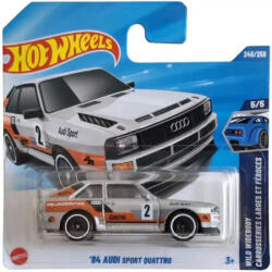Mattel Hot Wheels '84 Audi Sport Quattro kisautó (JBC33) - morzsajatekbolt