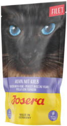Josera 32x70g Josera Filet Csirke & borjú nedves macskatáp