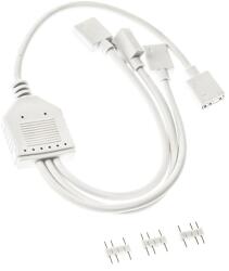 KOLINK Kábel ARGB 3-as elosztó, 30cm, Fehér (PGW-AC-KOL-156)