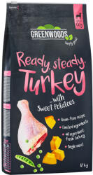 Greenwoods 2x12kg Greenwoods száraz kutyatáp- Pulyka, édesburgonya, borsó & tök - zooplus - 45 490 Ft