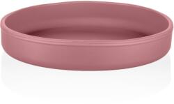 Zopa Silicone Plate tányér 6 m+ Old Pink