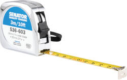 SENATOR mérőszalag 3, 0 fm szalagzáras sen5366030k