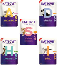 KATTOVIT Vital Care 100x85g Kattovit Vital Care próbacsomag nedves macskatáp